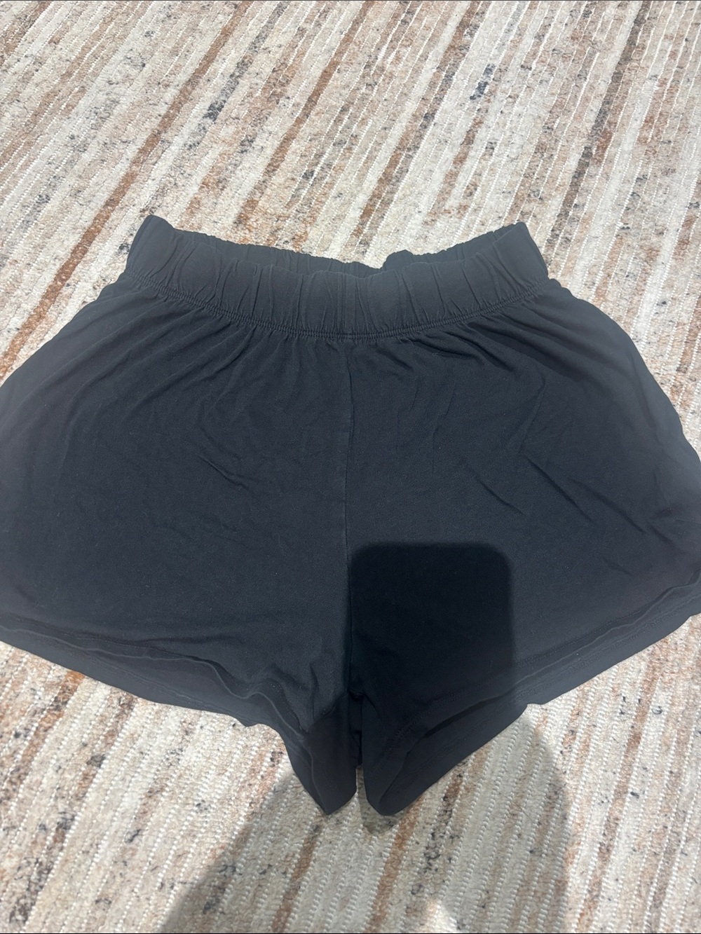 wild fable Black Elastic Waist Athletic Lounge Shorts